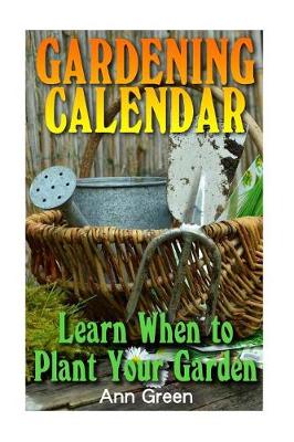 Book cover for Gardening Calendar