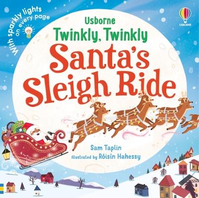 Book cover for Twinkly Twinkly Santa's Sleigh Ride