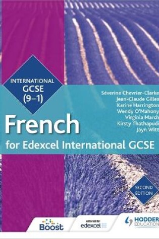 Cover of Edexcel International GCSE French Student Book Second Edition