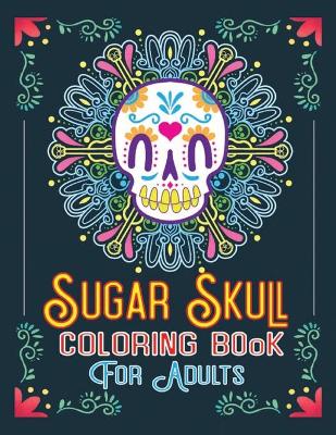 Book cover for Sugar Skull coloring book