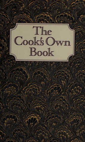 Book cover for Cooks Own Book