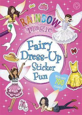 Book cover for Rainbow Magic: Fairy Dress-Up Sticker Fun