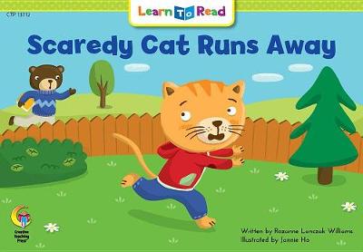 Book cover for Scaredy Cat Runs Away