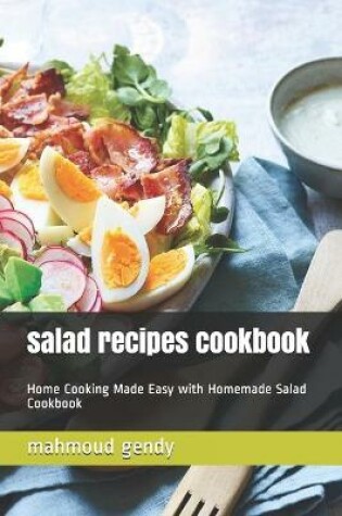 Cover of salad recipes cookbook