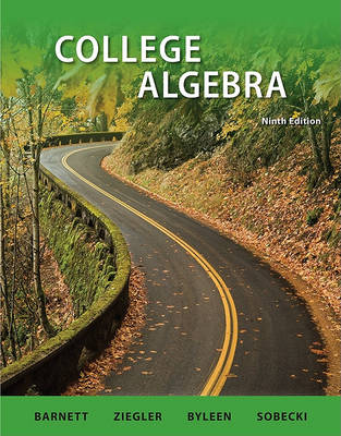 Book cover for Combo: College Algebra with Student Solutions Manual