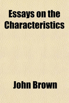 Book cover for Essays on the Characteristics