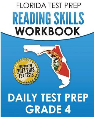 Book cover for Florida Test Prep Reading Skills Workbook Daily Test Prep Grade 4