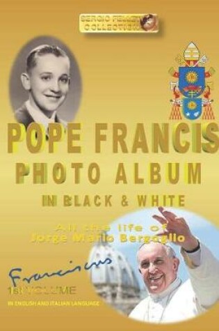 Cover of Pope Francis Photo Album in Black & White