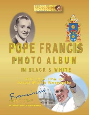 Cover of Pope Francis Photo Album in Black & White