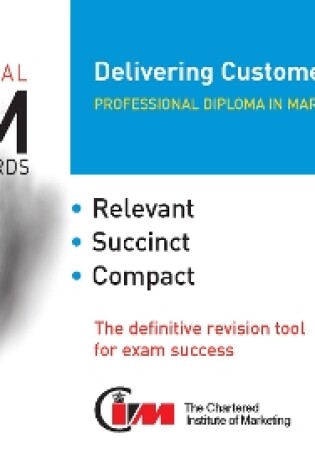 Cover of CIM Revision Cards: Delivering Customer Value