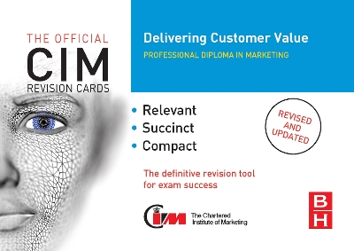 Book cover for CIM Revision Cards: Delivering Customer Value