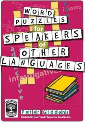 Book cover for Word Puzzles for Speakers of Other Languages