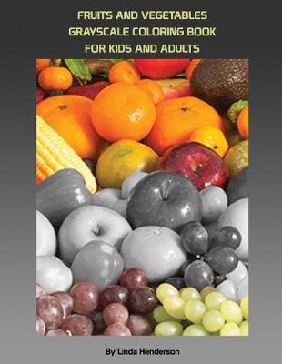 Book cover for Fruits and Vegetables Coloring