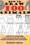 Book cover for How To Draw 100 Animals