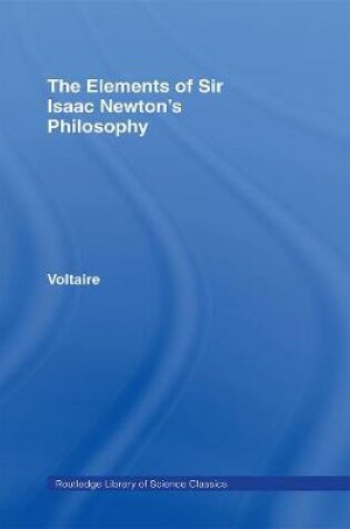 Cover of The Elements of Sir Isaac Newton's Philosophy