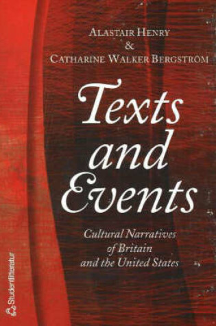 Cover of Texts and Events