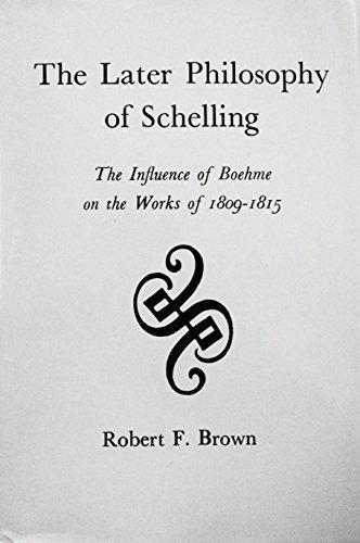 Book cover for The Later Philosophy of Schelling