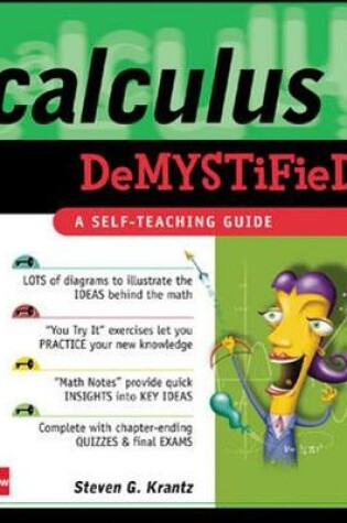 Cover of Calculus Demystified