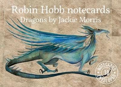 Book cover for Robin Hobb Dragons Notecards