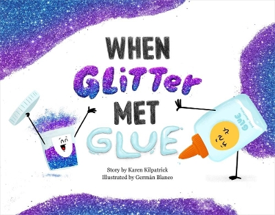 Book cover for When Glitter Met Glue