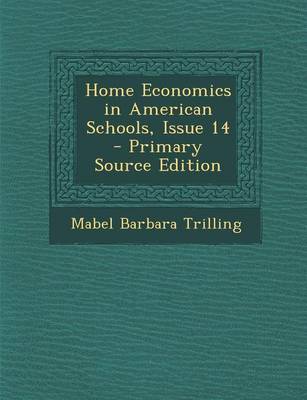 Book cover for Home Economics in American Schools, Issue 14