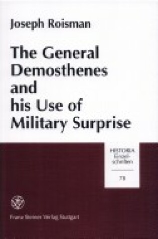 Cover of General Demosthenes and His Use of Military Surprise