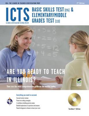 Cover of ICTS Basic Skills Test (096) & Elementary/Middle Grades Test (110)