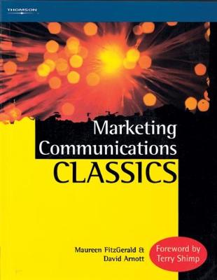 Book cover for Marketing Communications Classics