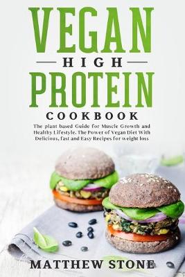 Book cover for Vegan High Protein Cookbook