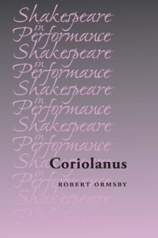 Cover of Coriolanus