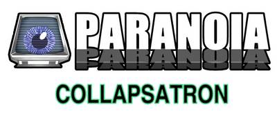 Book cover for Paranoia - Collapsatron