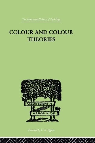 Cover of Colour And Colour Theories