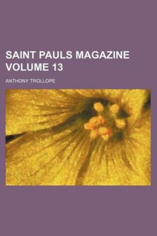 Cover of Saint Pauls Magazine Volume 13