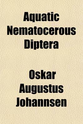 Book cover for Aquatic Nematocerous Diptera (Volume 1)