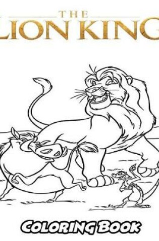 Cover of The Lion King Coloring Book