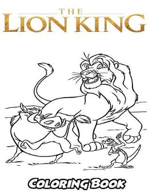 Book cover for The Lion King Coloring Book