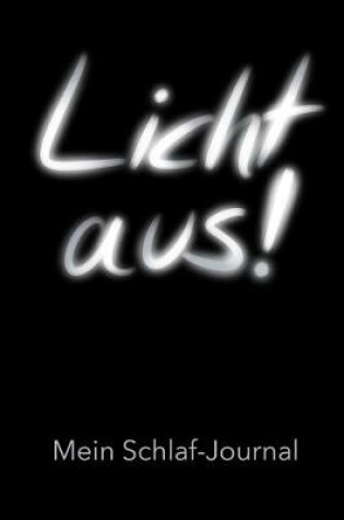 Cover of Licht aus! Mein Schlaf-Journal