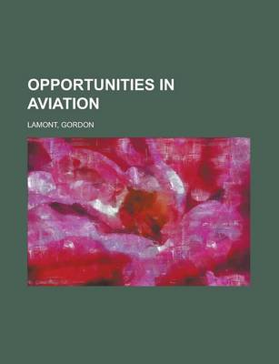 Book cover for Opportunities in Aviation