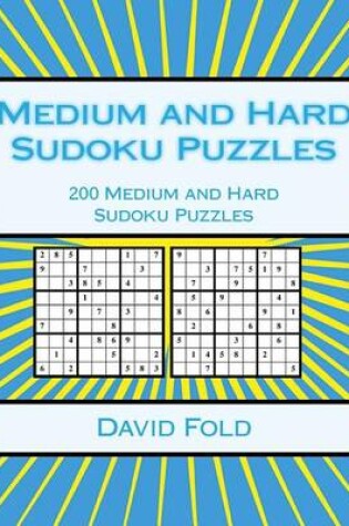 Cover of Medium and Hard Sudoku Puzzles