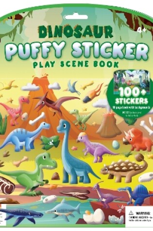 Cover of Dinosaurs Puffy Sticker Play Scene Book