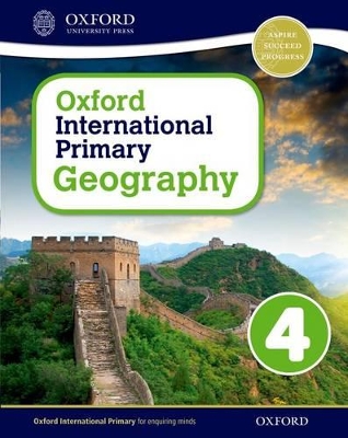 Book cover for Oxford International Geography: Student Book 4