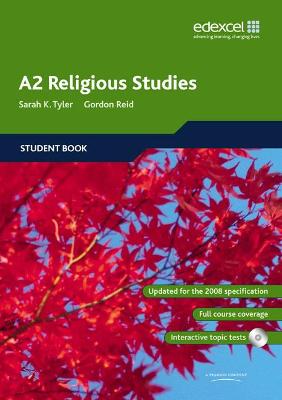 Book cover for Edexcel A2 Religious Studies Student book and CD-ROM