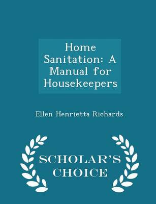 Book cover for Home Sanitation