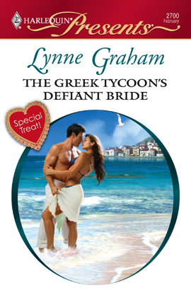 Book cover for The Greek Tycoon's Defiant Bride