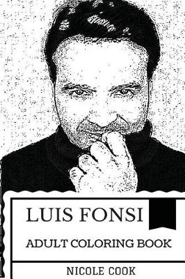 Cover of Luis Fonsi Art Adult Coloring Book