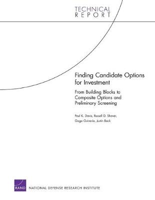 Cover of Finding Candidate Options for Investment