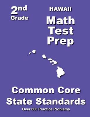 Book cover for Hawaii 2nd Grade Math Test Prep