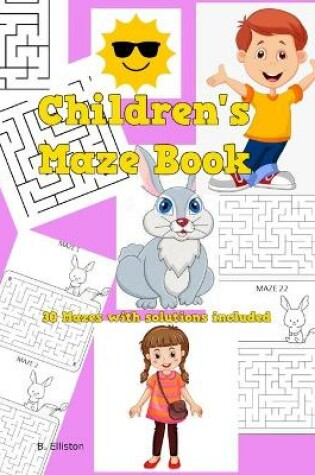 Cover of Children's Maze Book