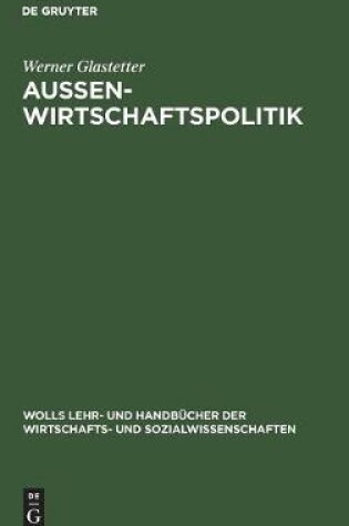 Cover of Aussenwirtschaftspolitik