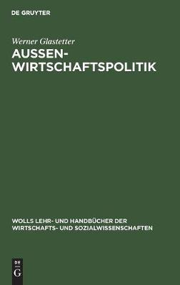 Book cover for Aussenwirtschaftspolitik